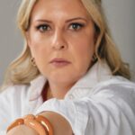 Bracelete Laços de Família Esmaltado duas Gotas