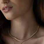 Conjunto Banhada à Ouro 18K Colar e Brinco Ovais com Pedra de Zircônia Cristal