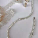 Colar Banhado à Ouro 18k com Pérolas de 10mm e 8mm