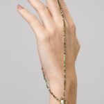 Colar Green Mix Drop com Pedras