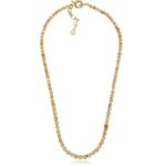 Colar Citrino Banhado à Ouro 18k Delicado