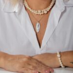 Colar Fé com Porcelana Oval Fina