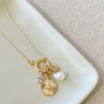 Pingente Banhado à Ouro 18K Gota Pérola