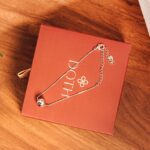 Pulseira Banhada à Ródio Bola Lisa